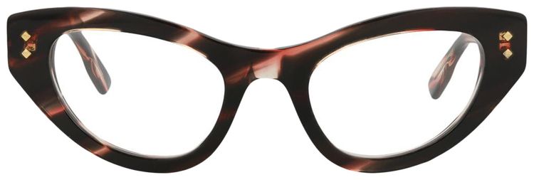 Gucci Cat Eye Frame Eyeglasses Havana