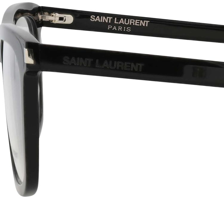 Saint Laurent Square Frame Eyeglasses Black