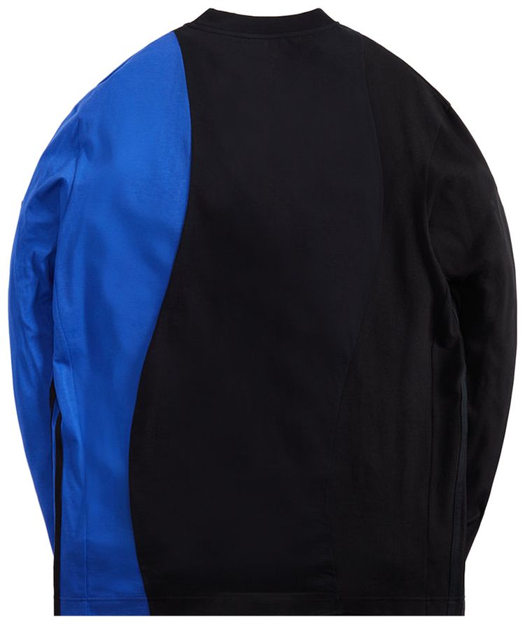 Moncler x adidas Jersey Long Sleeve T Shirt BlackBlue