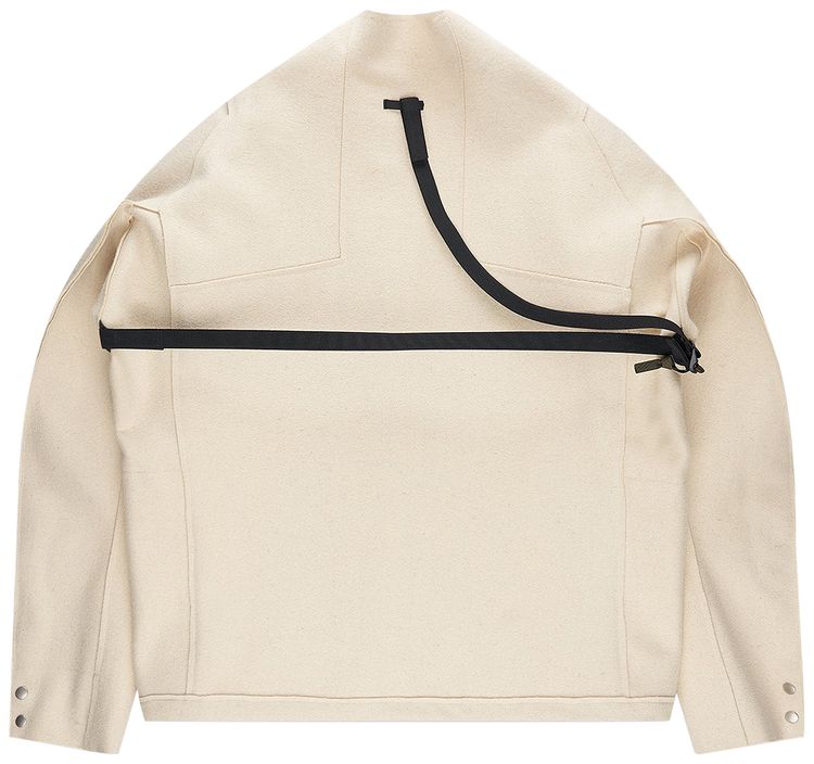 Acronym Wool Shirt Jacket White