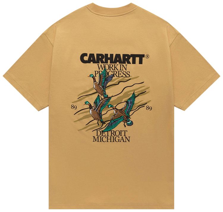 Carhartt WIP Short Sleeve Ducks T Shirt Bourbon
