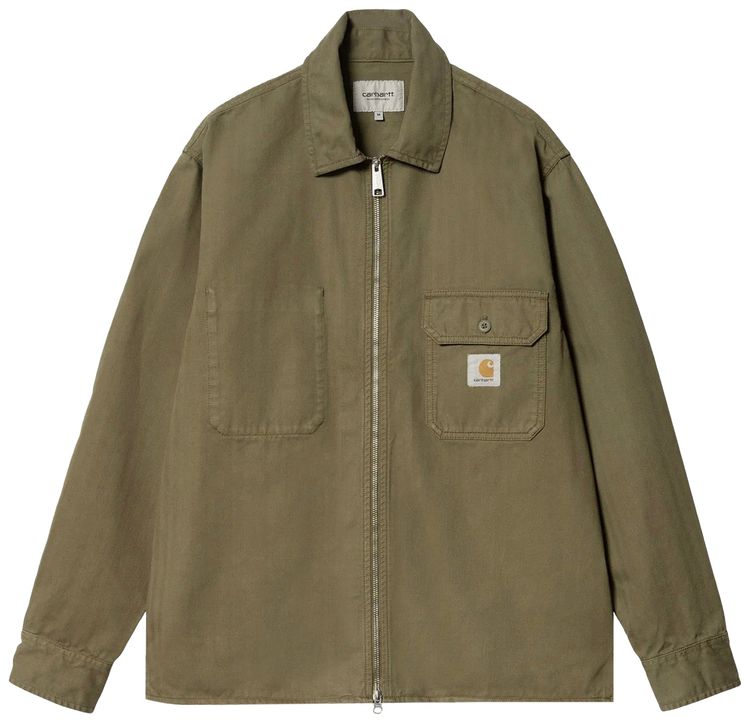 Carhartt WIP Rainer Shirt Jacket Dundee Garment Dyed