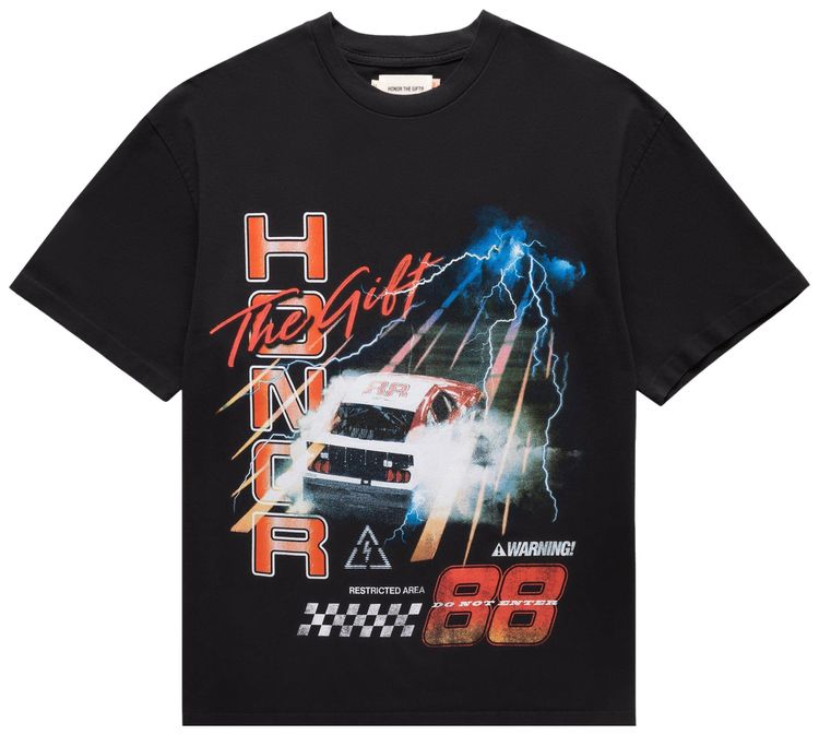 Honor The Gift Grand Prix 20 Short Sleeve Tee Black