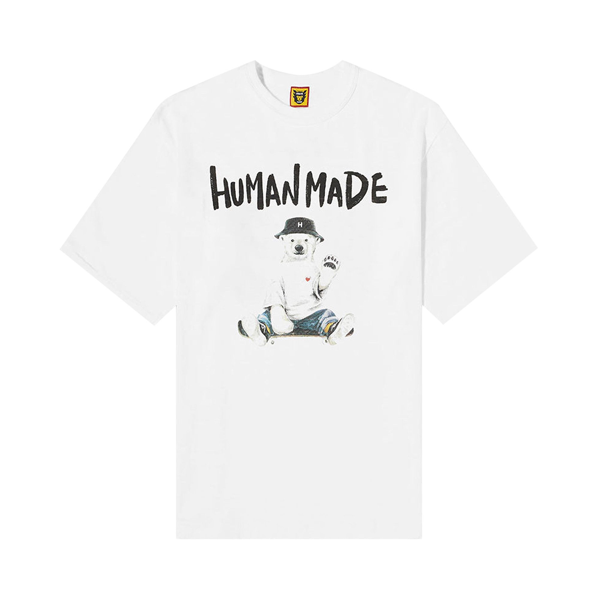 Buy Human Made Graphic T-Shirt #16 'White' - HM27TE016 WHIT | GOAT
