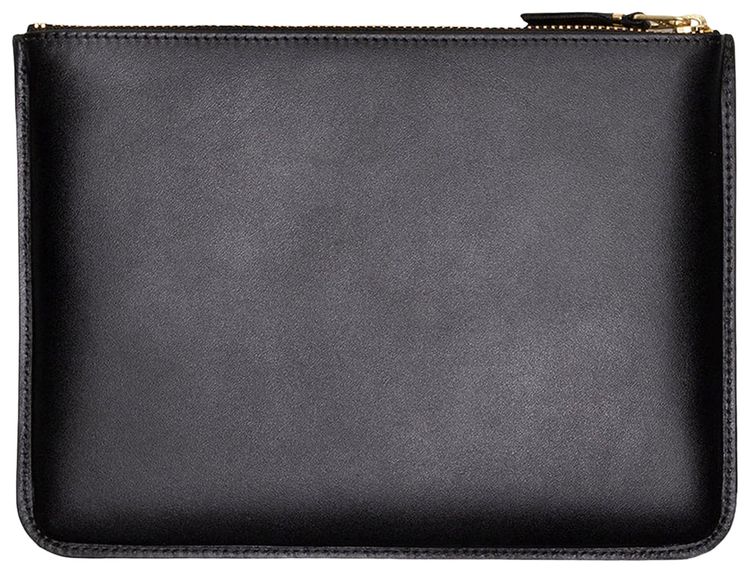 Comme des Garcons Wallet Outside Pocket Wallet Black