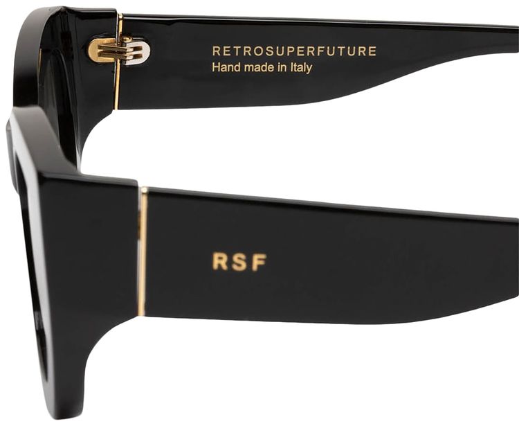 SUPER by RetroSuperFuture Alva Sunglasses Black