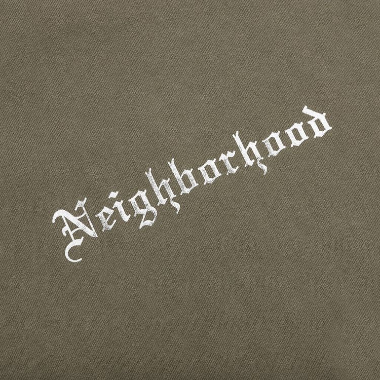 Neighborhood Savage Long Sleeve Crewneck Olive Drab