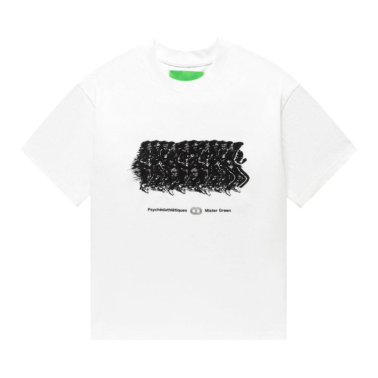 Mister Green Road Race Tee WhiteBlack