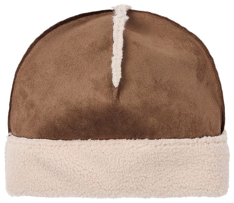 Palace Shearling Beanie Caked Brown