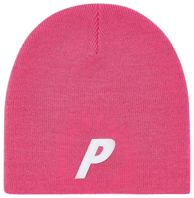 Palace P Nein Cuff Beanie Shock Pink
