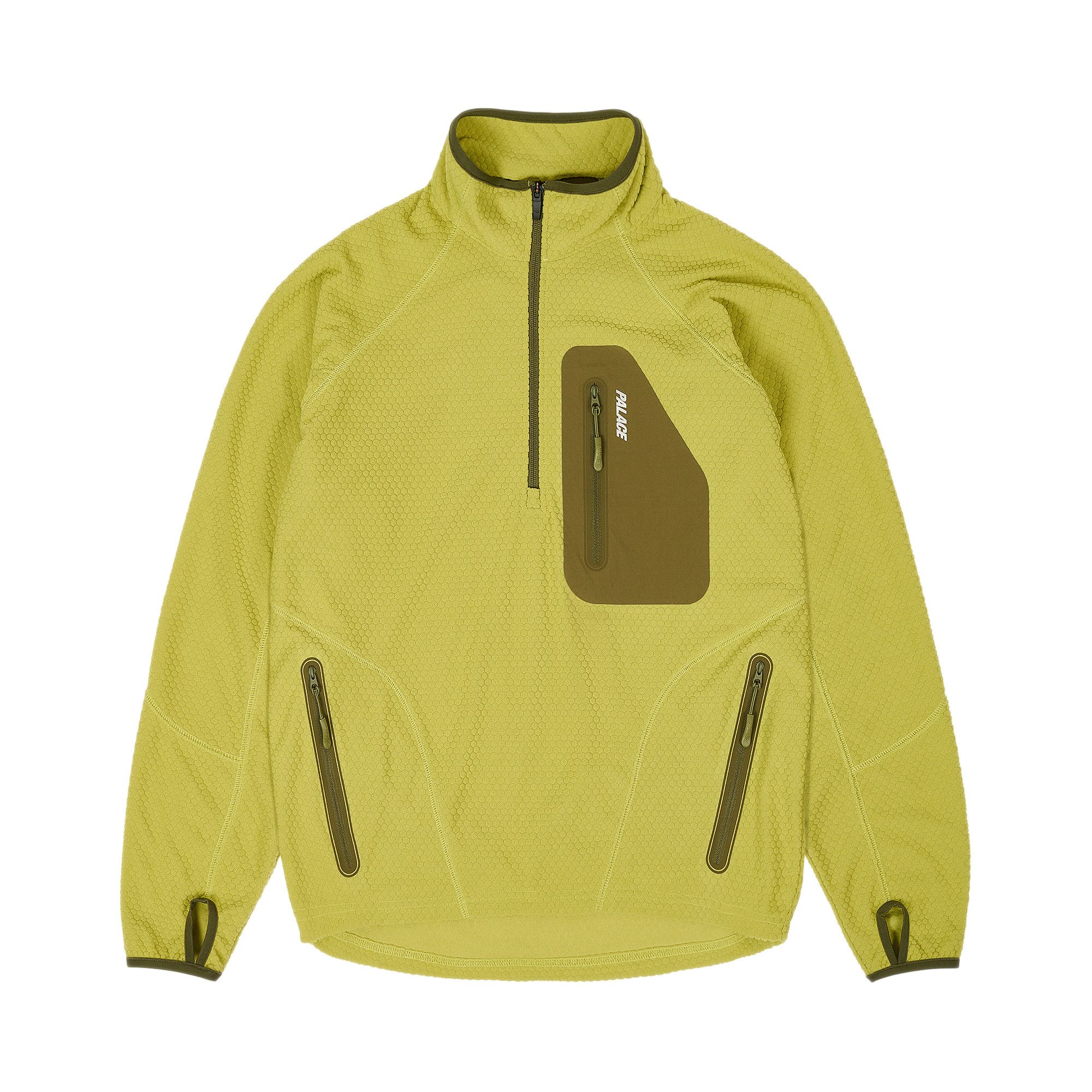 Buy Palace Run It 1/2 Zip Thermal Track Jacket 'The Deep Green