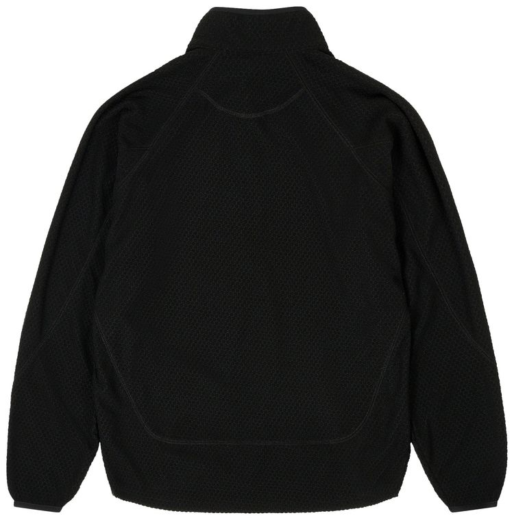 Palace Run It 12 Zip Thermal Track Jacket Black