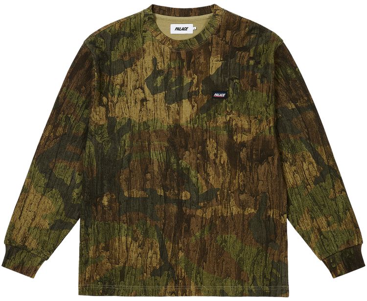 Palace Basically A Thermal Long Sleeve Forest Print