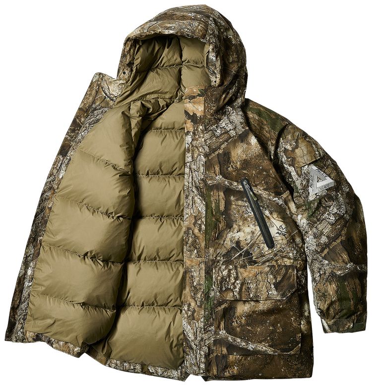 Palace GORE TEX Cargo Down Parka Realtree Apx