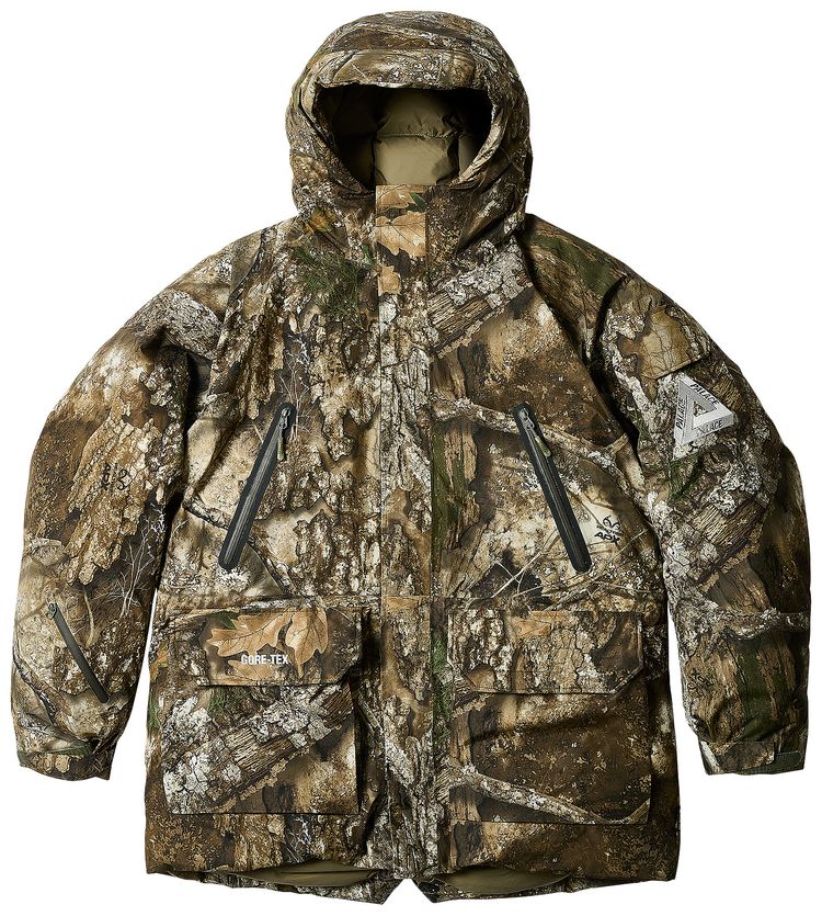 Palace GORE TEX Cargo Down Parka Realtree Apx