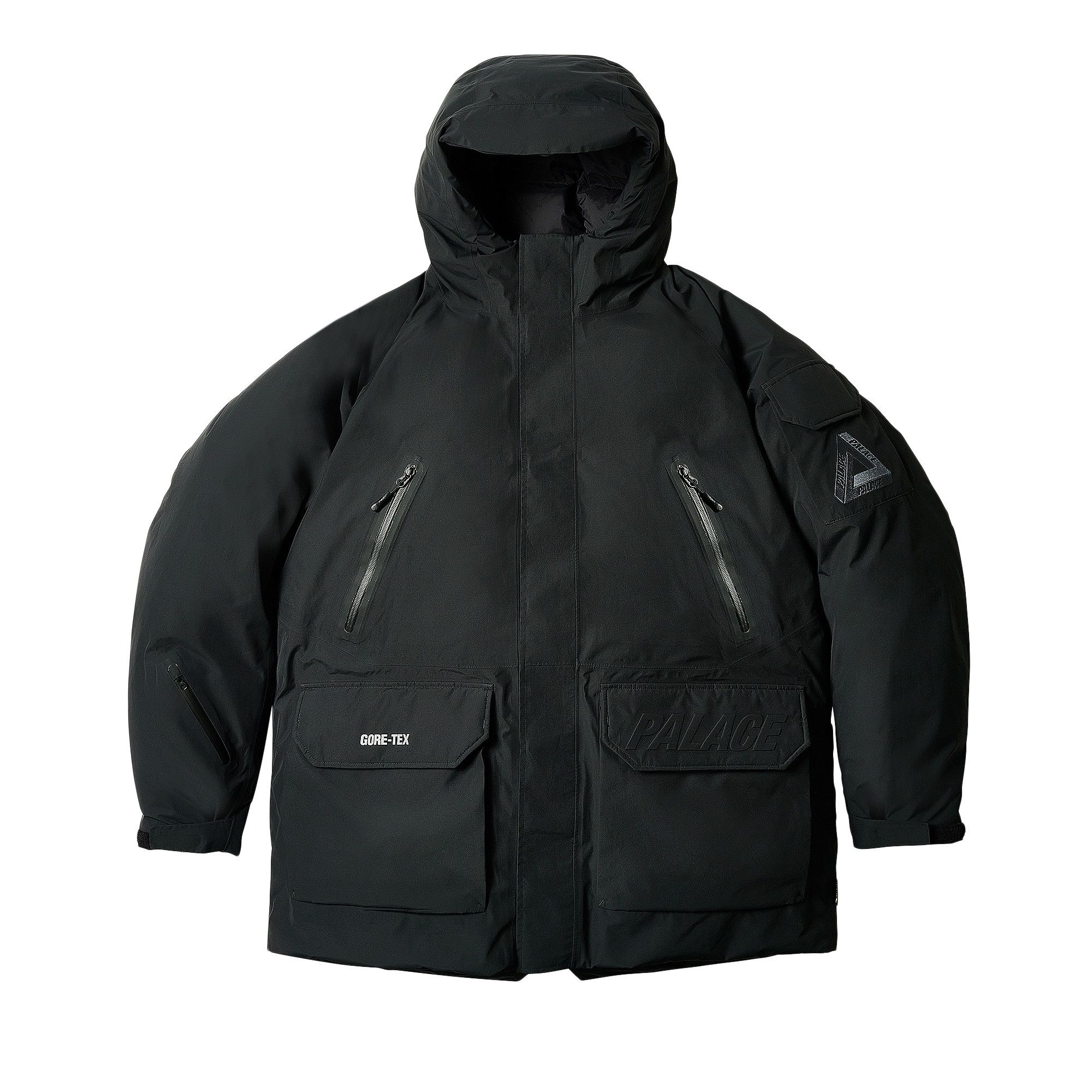 Buy Palace GORE-TEX Cargo Down Parka 'Black' - P27JK104 | GOAT