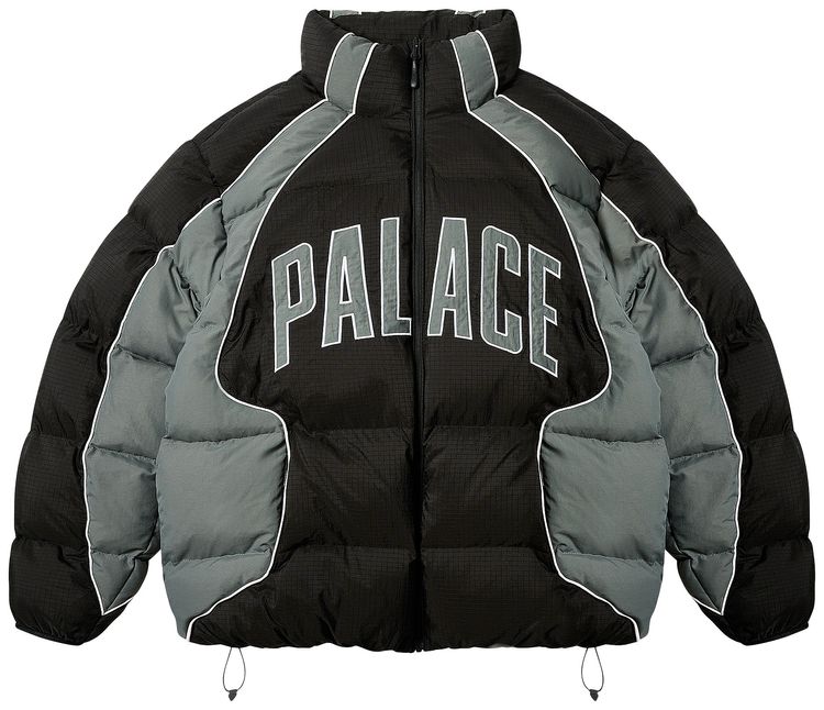 Palace Sport Mit Puffa BlackConcrete Grey