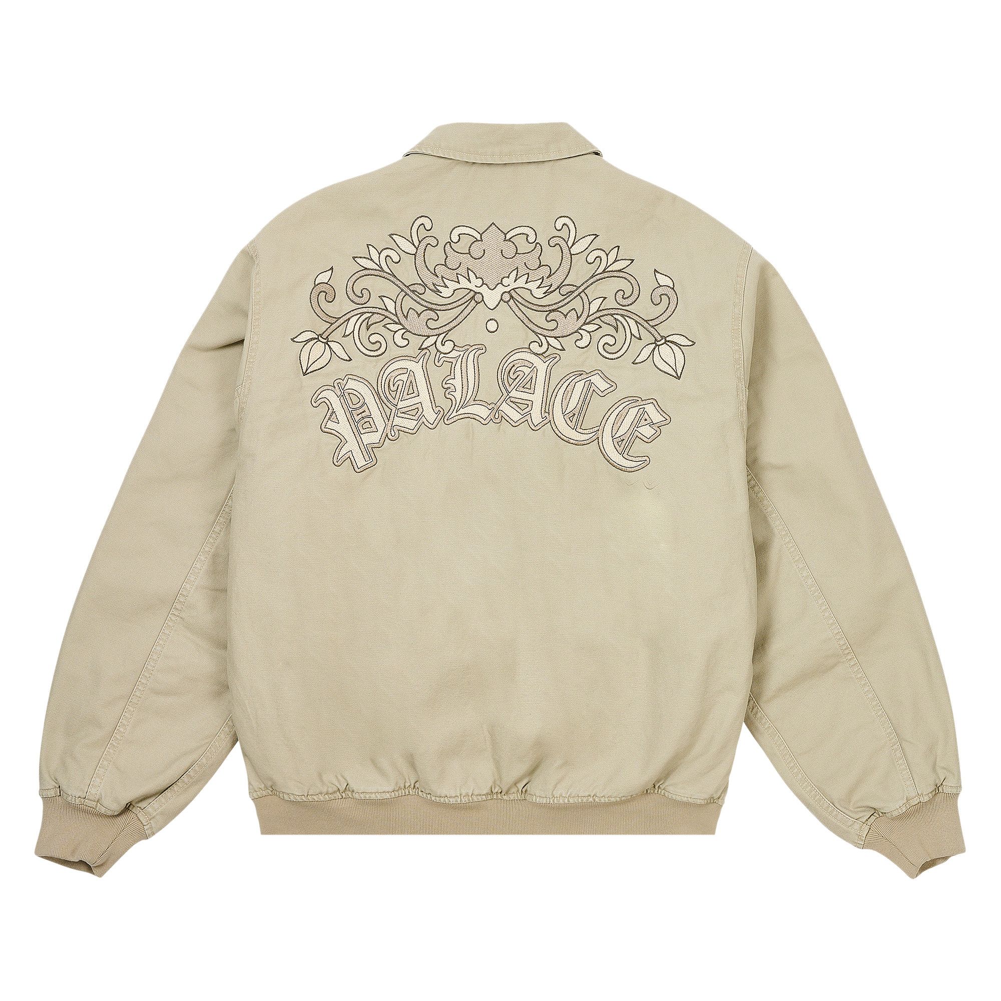 日本製 Buy Palace Grey 'Stoney Jacket Bomber Canvas Floral ジャケット・アウター