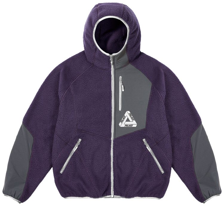 Palace Therma Fleece Jacket Purp