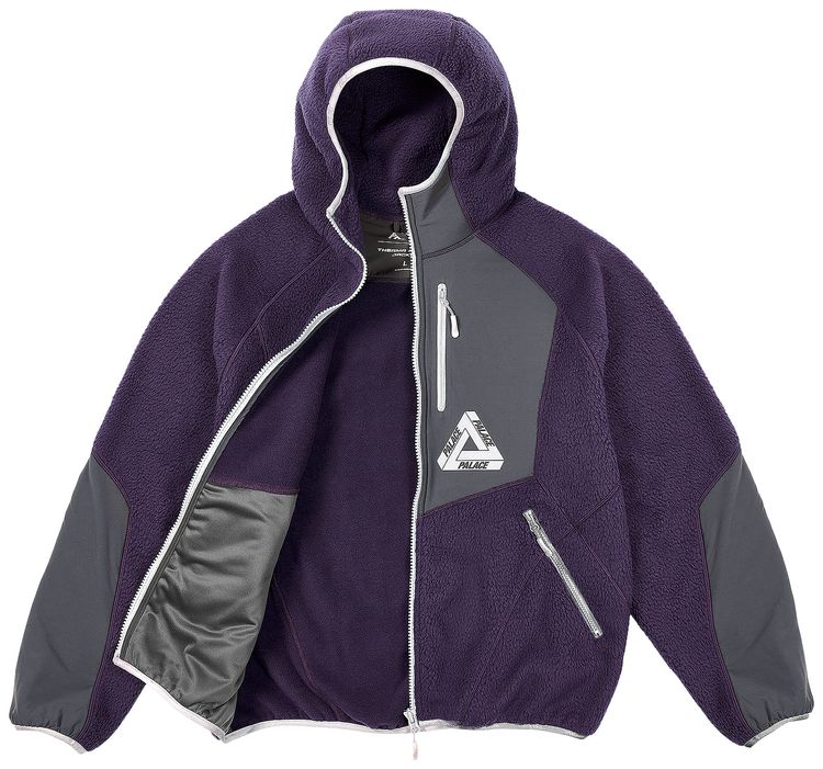 Palace Therma Fleece Jacket Purp