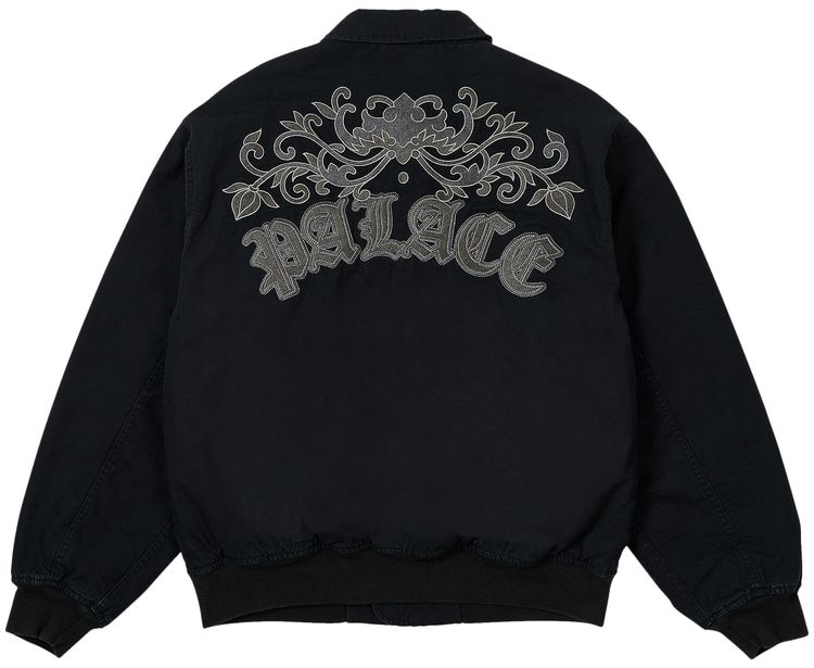 Buy Palace Floral Canvas Bomber Jacket 