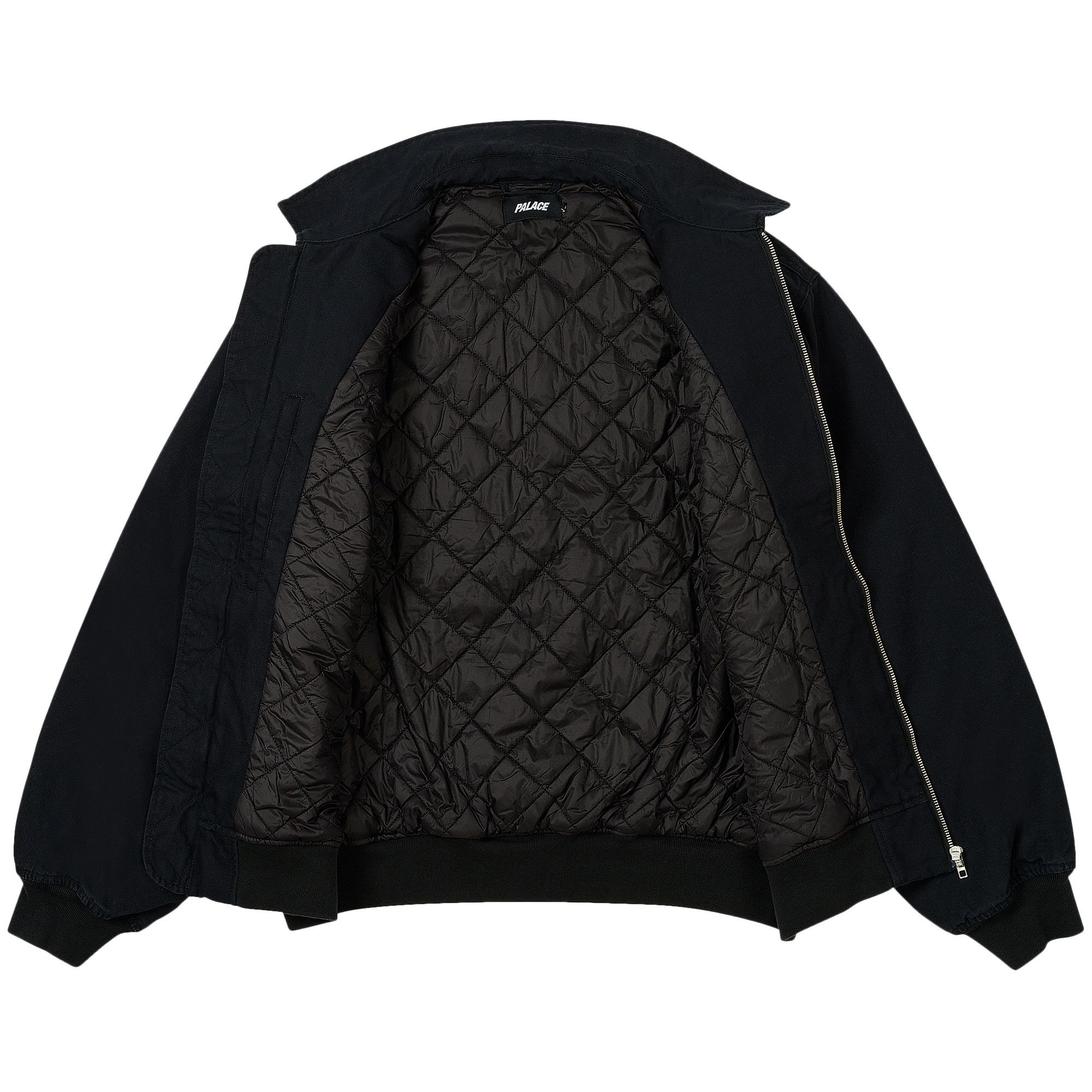 Floral Canvas Bomber Jacket Black - Holiday 2024 - Palace