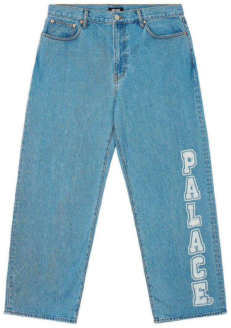 Buy Palace P90 College Stress Baggy Jean 'Stone Wash' P27T054