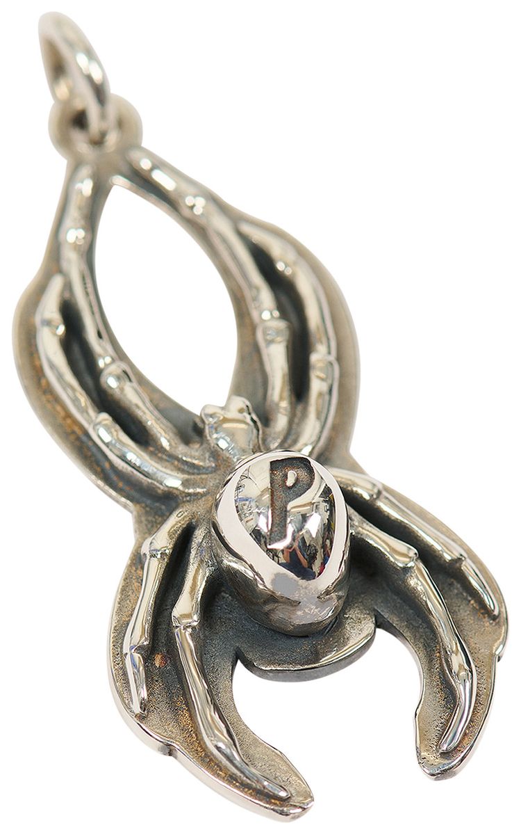 Palace TGF Spider Pendant Silver