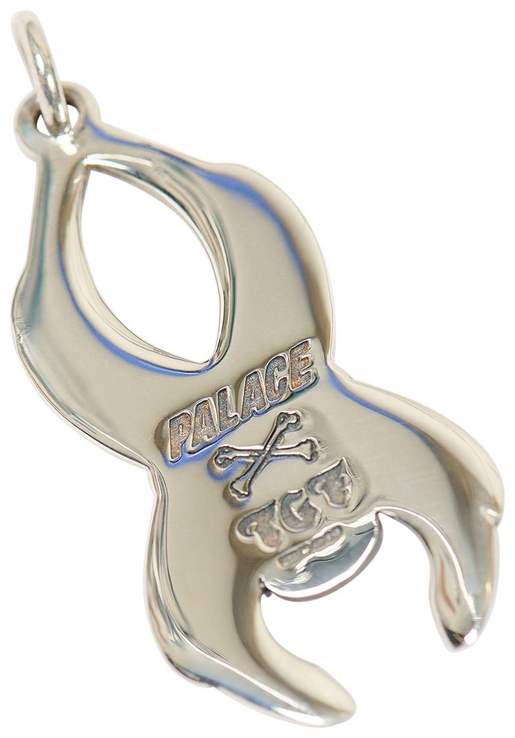 Palace TGF Spider Pendant Silver