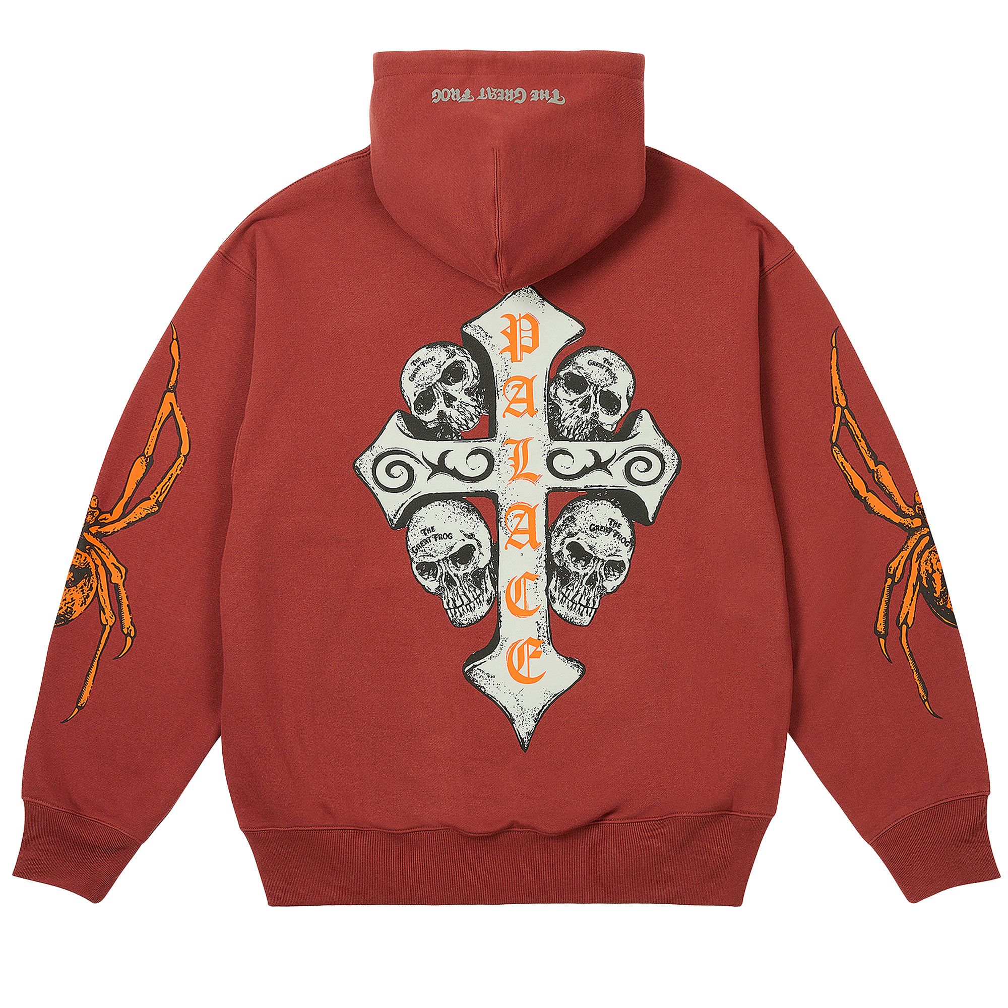 Buy Palace TGF Hood 'Brown' - P27TGFCS003 | GOAT MX