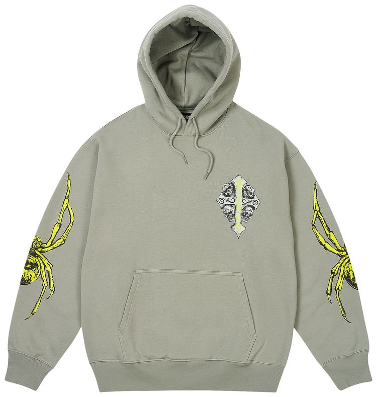 Palace TGF Hood Grey