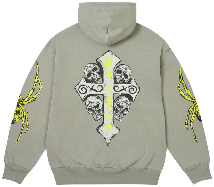 Palace TGF Hood Grey