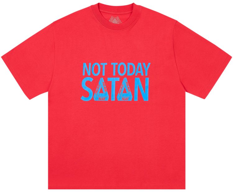 Palace Nicht Today T Shirt Tomato Red