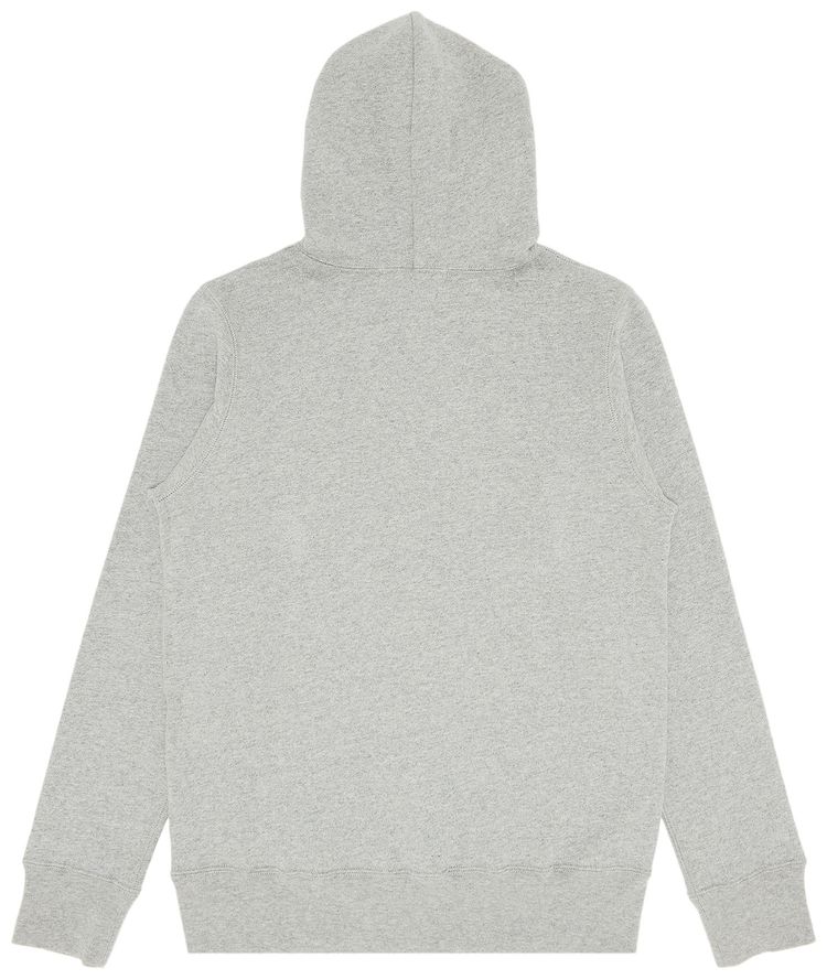 BAPE College Pullover Hoodie Grey
