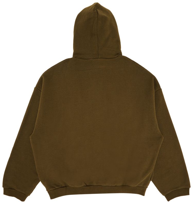 Fear of God Essentials Fleece Hoodie Olive