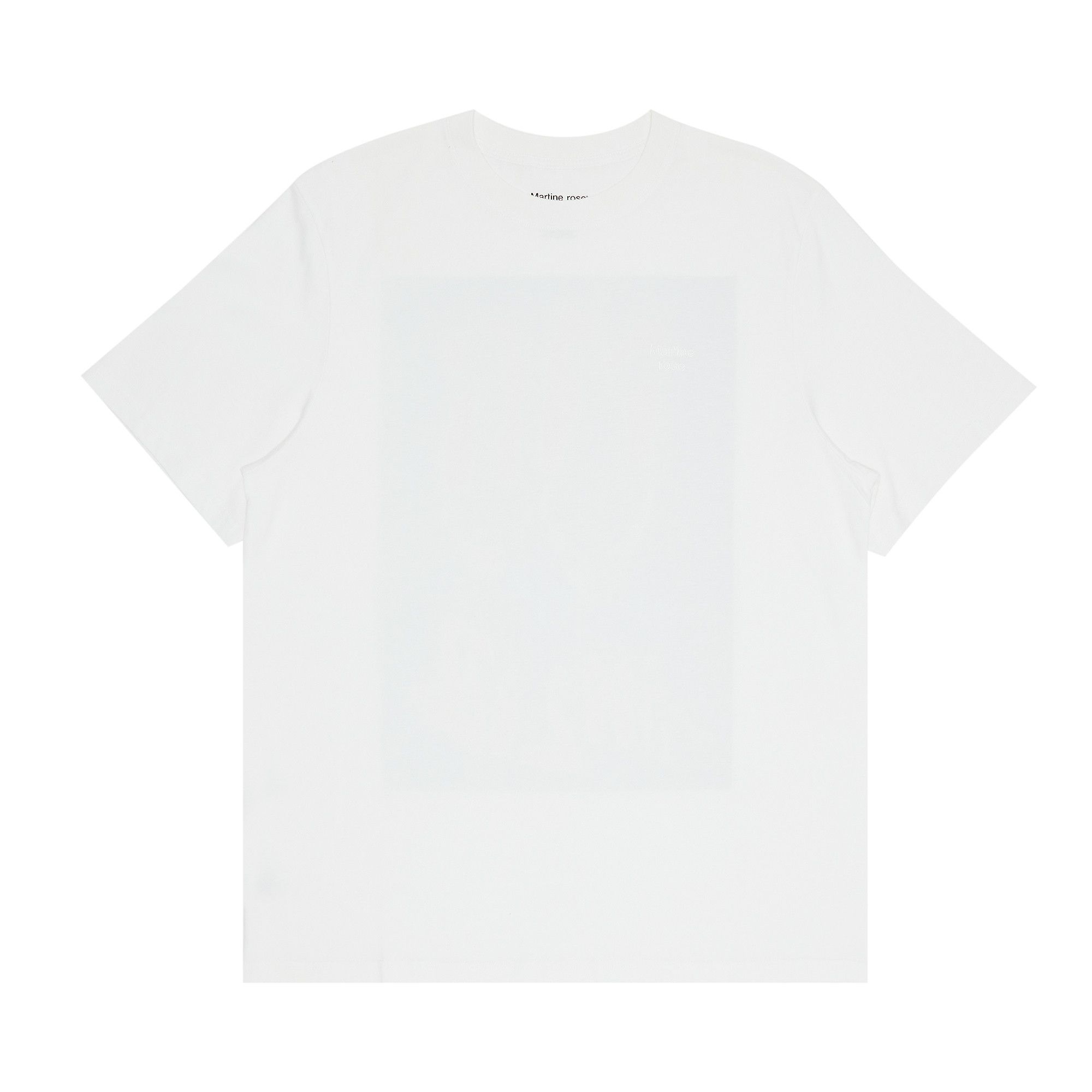 Buy Martine Rose Classic Short-Sleeve T-Shirt 'White