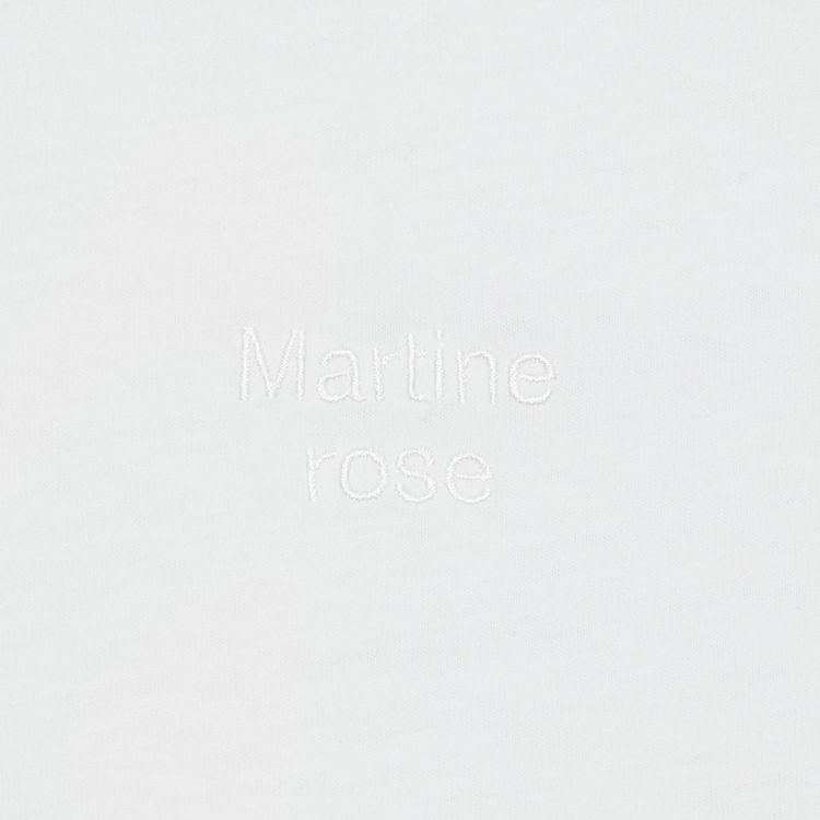 Martine Rose Classic Short Sleeve T Shirt White