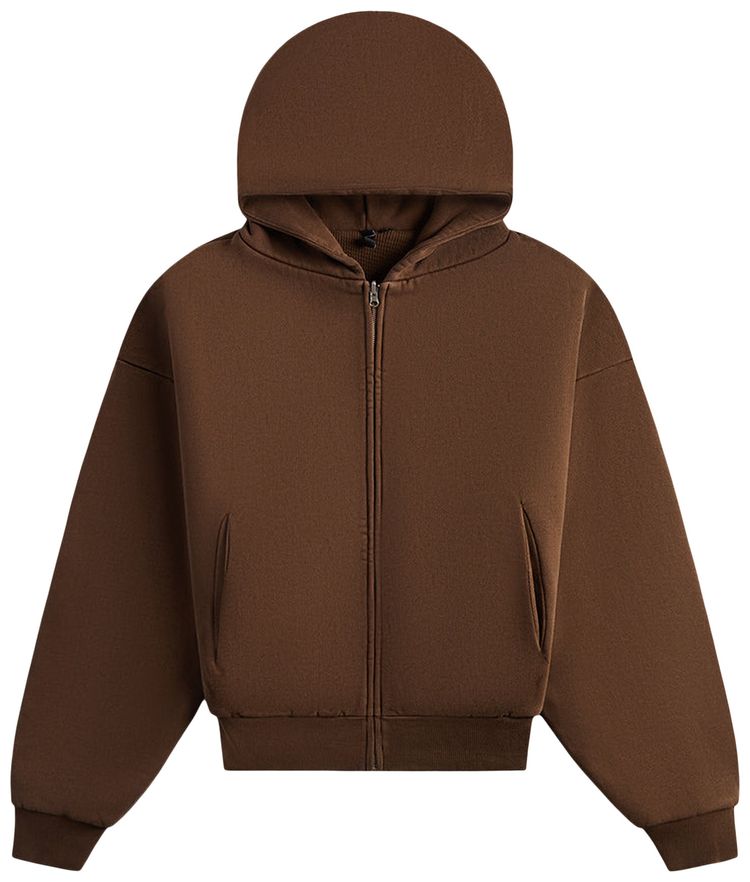 Entire Studios Thermal Hoodie Brunette