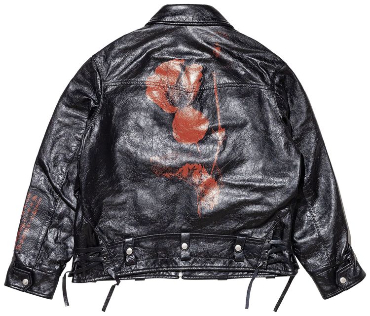 Enfants Riches Deprimes Midnight Oil Aviator Jacket Black
