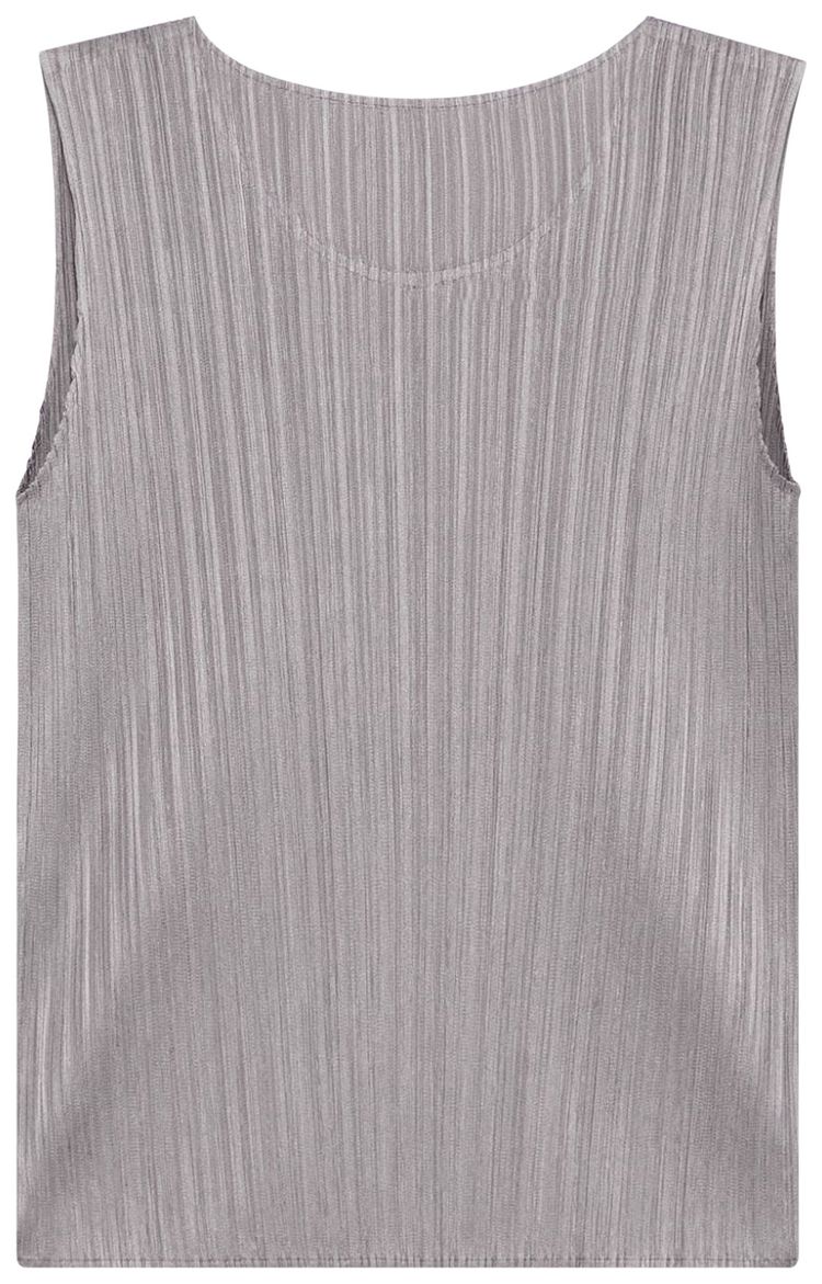 Pleats Please Issey Miyake Basics Shirt Grey