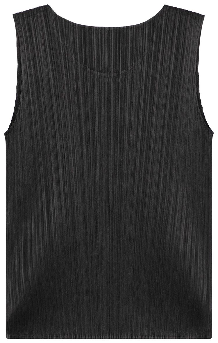 Pleats Please Issey Miyake Basics Shirt Black