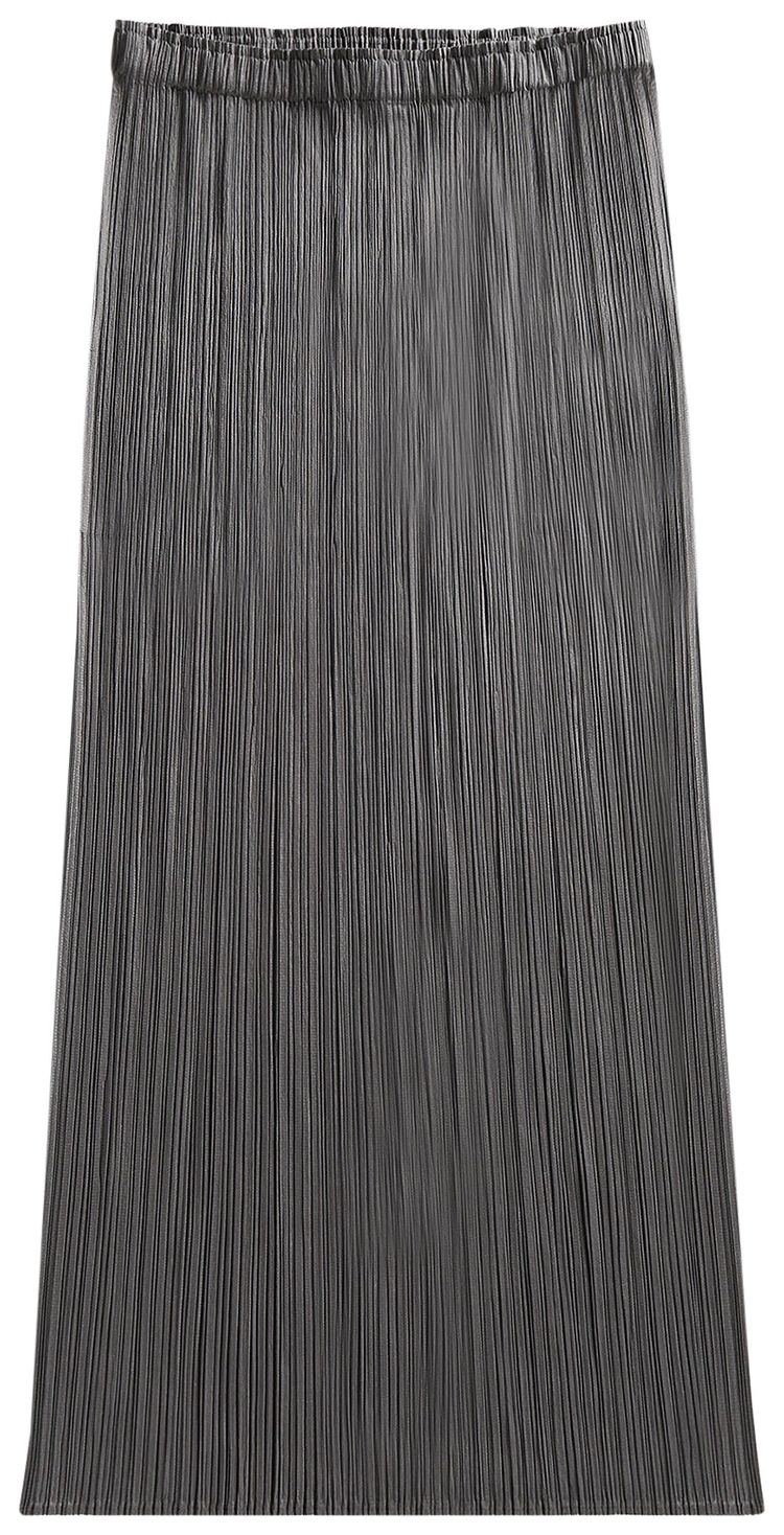 Pleats Please Issey Miyake Basics Skirt Grey