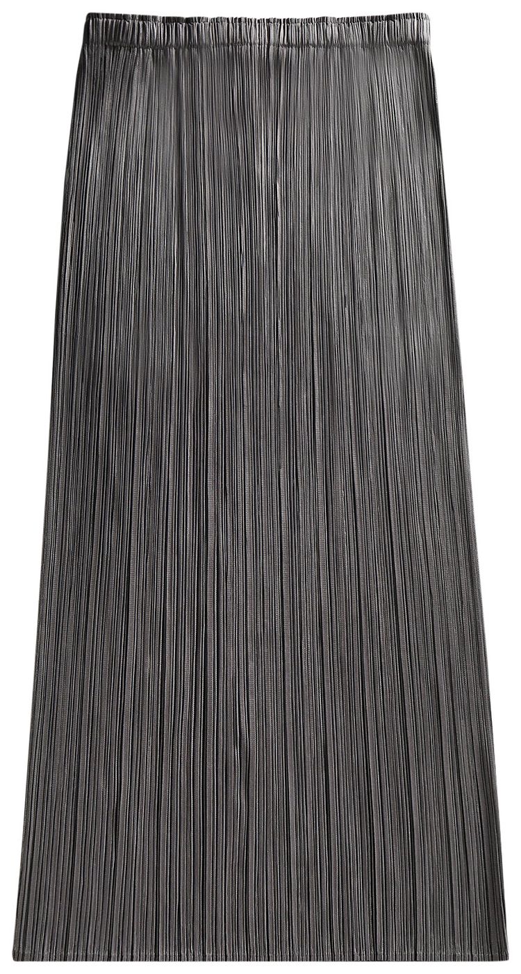 Pleats Please Issey Miyake Basics Skirt Grey