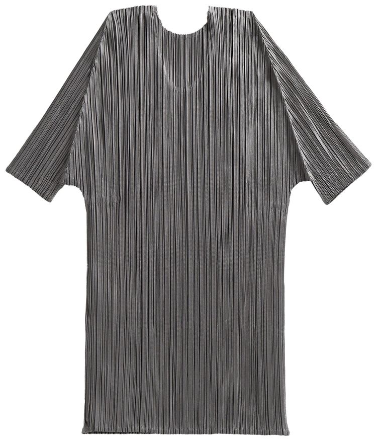 Pleats Please Issey Miyake Basics Shirt Grey