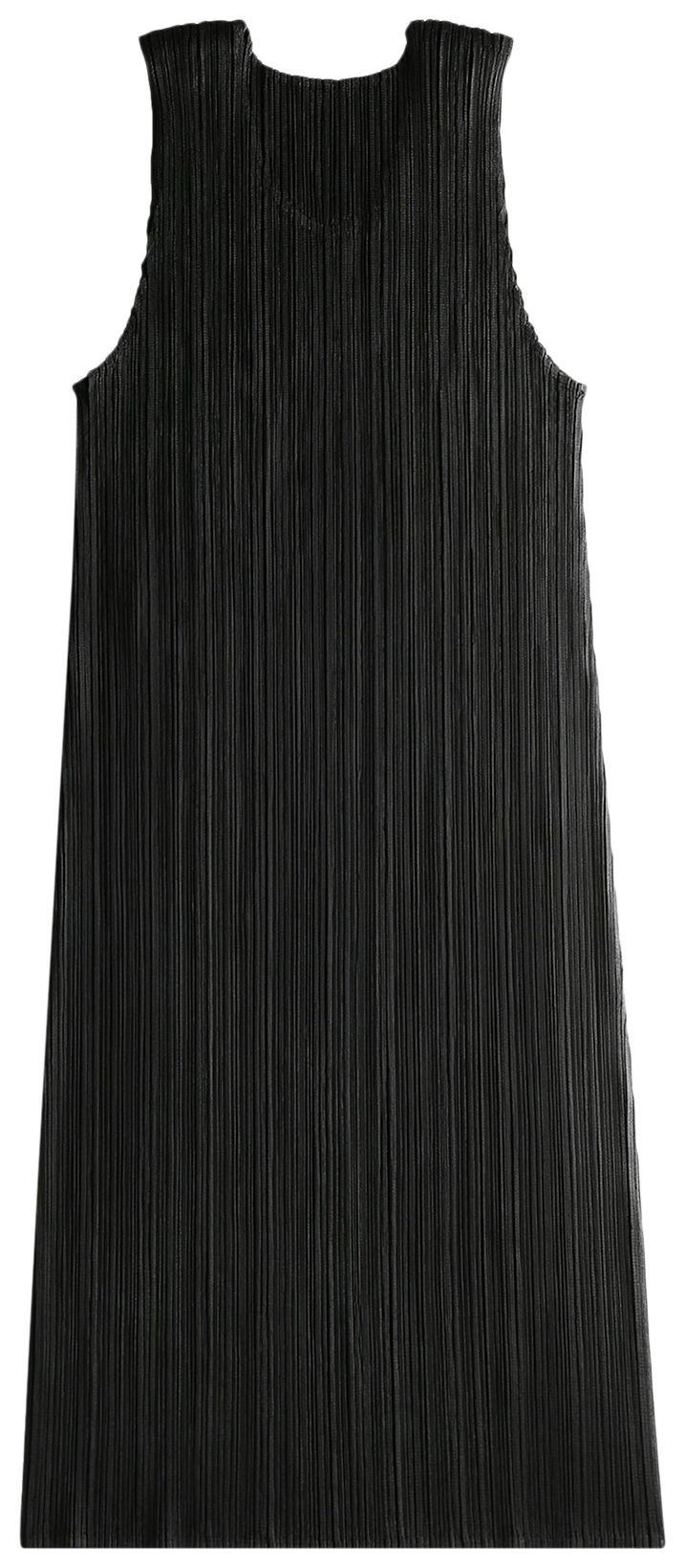 Pleats Please Issey Miyake Basics Dress Black
