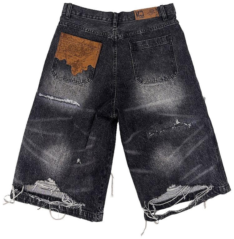 Birth Of Royal Child Nautical Treasure Map Destroyed Jorts Black