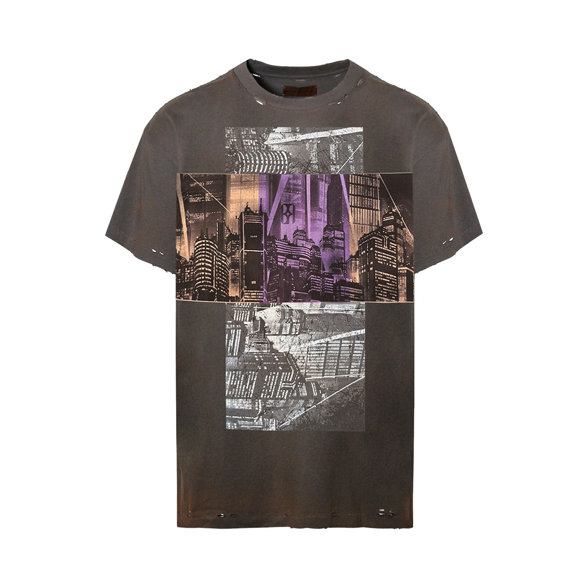 Buy Birth Of Royal Child Akira Destroyed Vintage Tee 'Grey