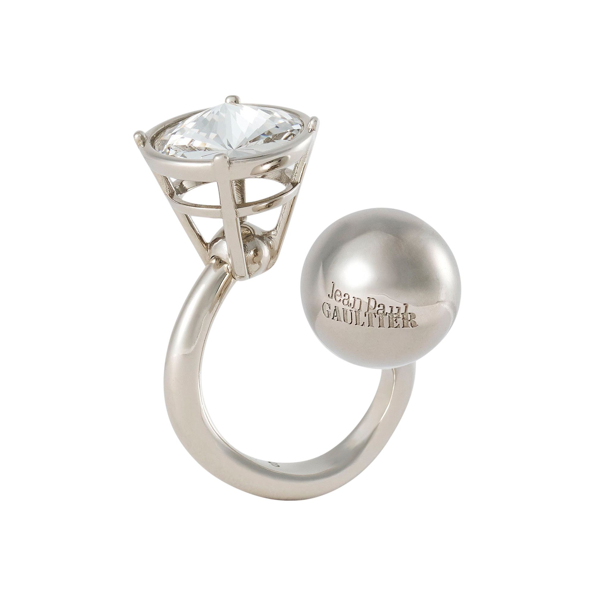 Jean Paul Gaultier For Atelier Swarovski Reverse Double Ring