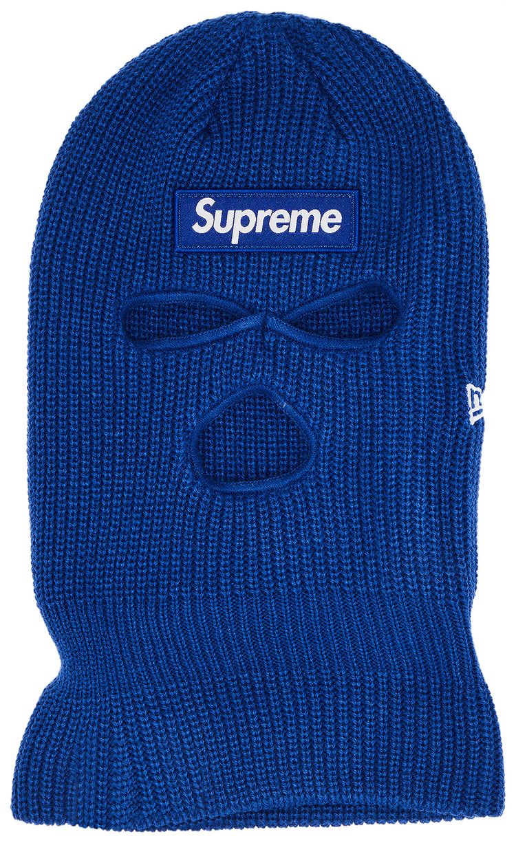 Supreme New Era Box Logo Balaclava Light Royal