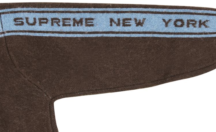 Supreme Back Stripe Sweater Brown